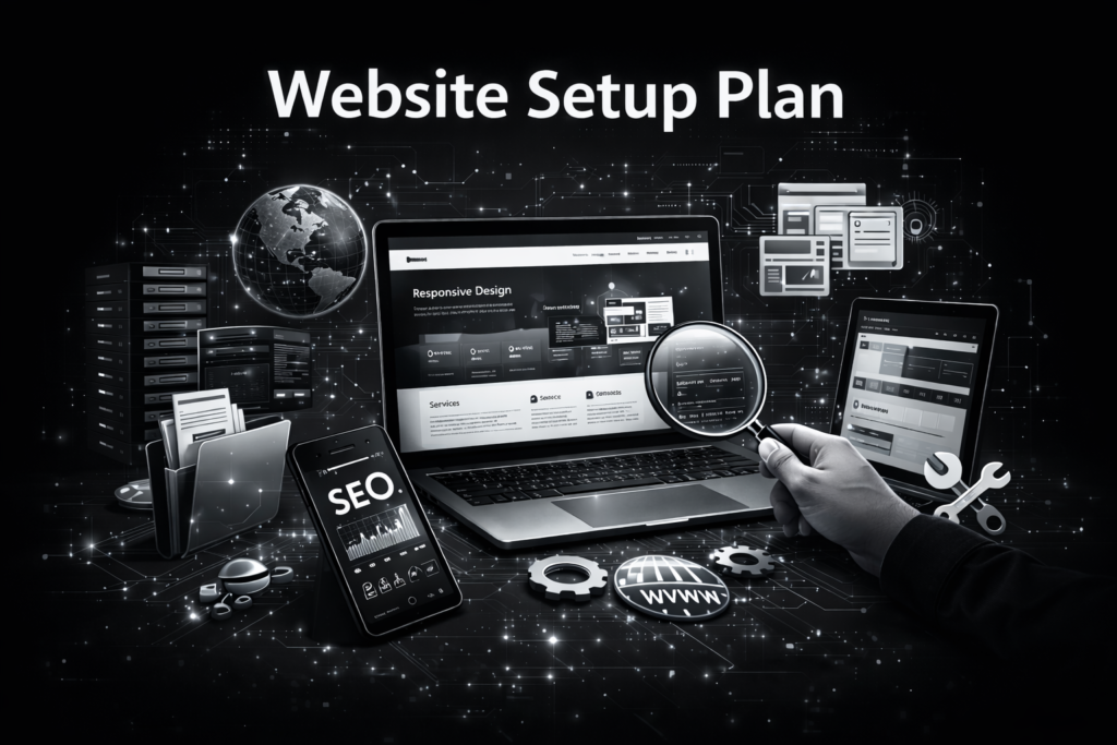 website setupplan